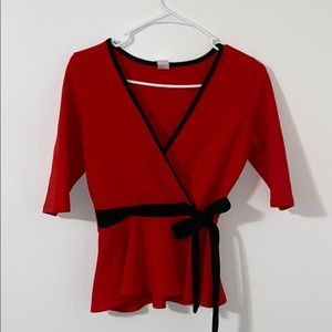 Red Blouse